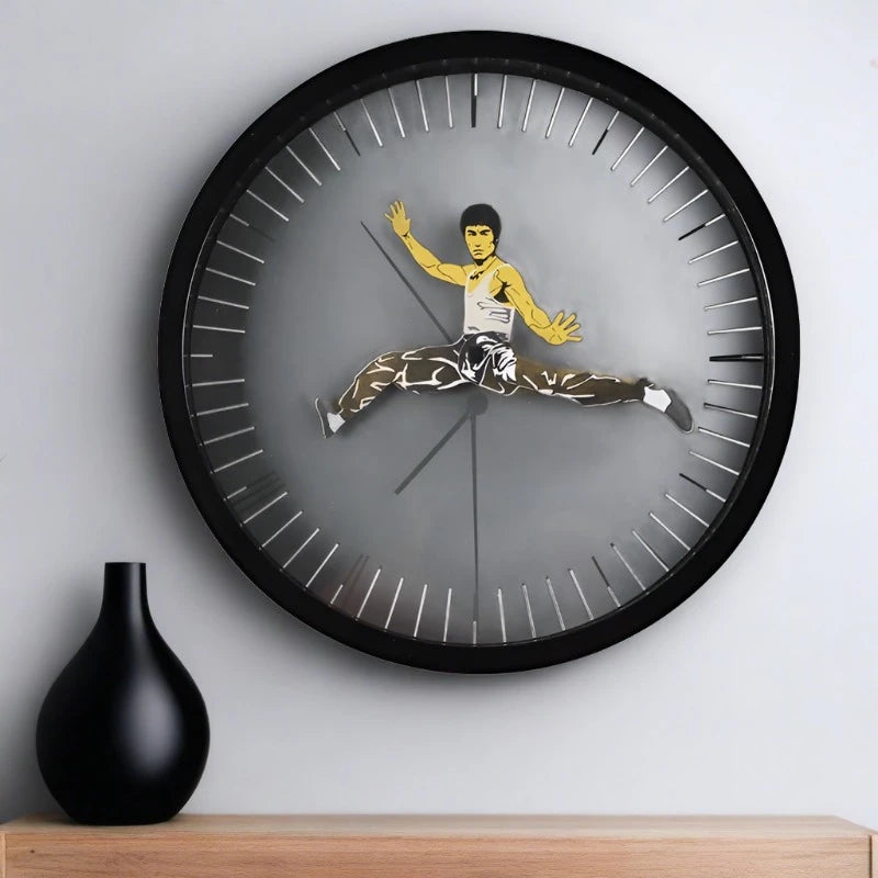 Clock, Bruce Lee, Decore, home