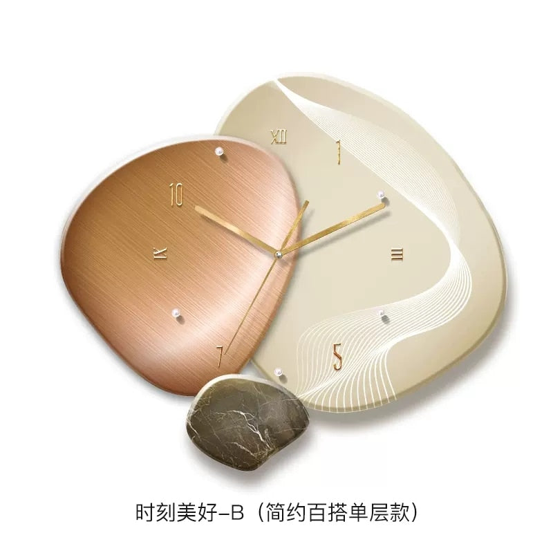 Unique Elegan Wall Clock Decoration Kitchen Creative Living Room Wall Clock Modern Design Orologio Da Parete Wall Decoration