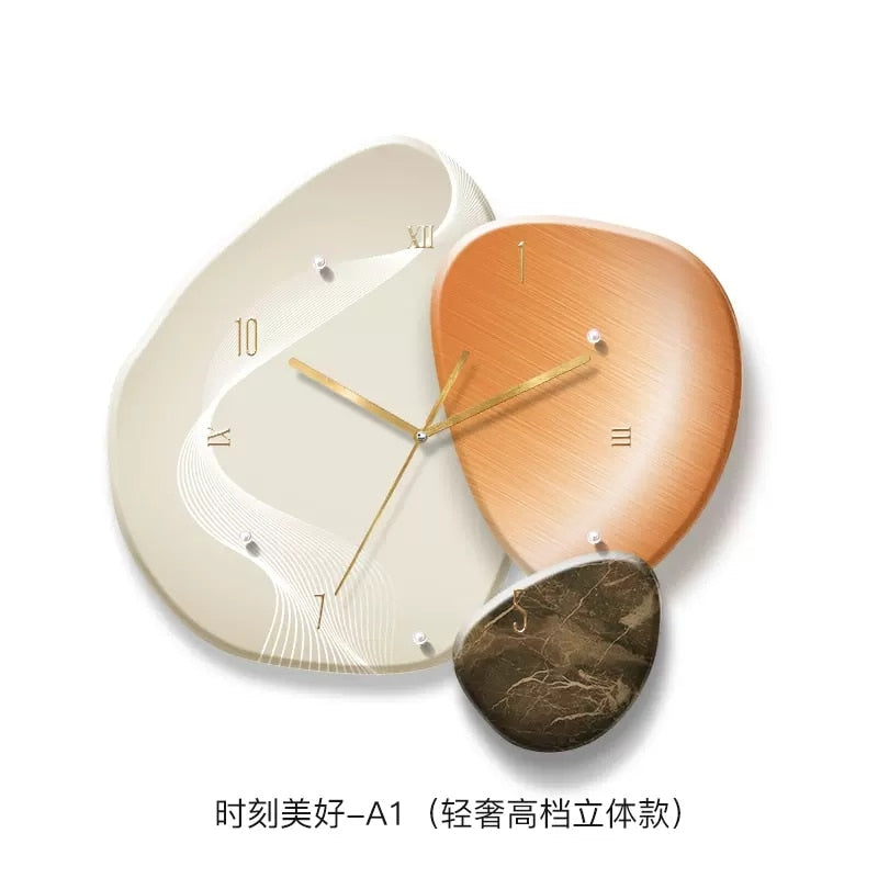 Unique Elegan Wall Clock Decoration Kitchen Creative Living Room Wall Clock Modern Design Orologio Da Parete Wall Decoration