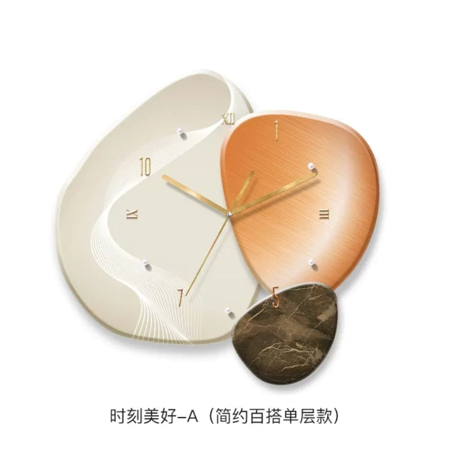 Unique Elegan Wall Clock Decoration Kitchen Creative Living Room Wall Clock Modern Design Orologio Da Parete Wall Decoration