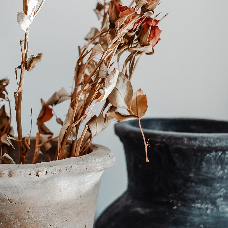 TERRACOTTA-Ceramic Flower Vase - Andrea's Home