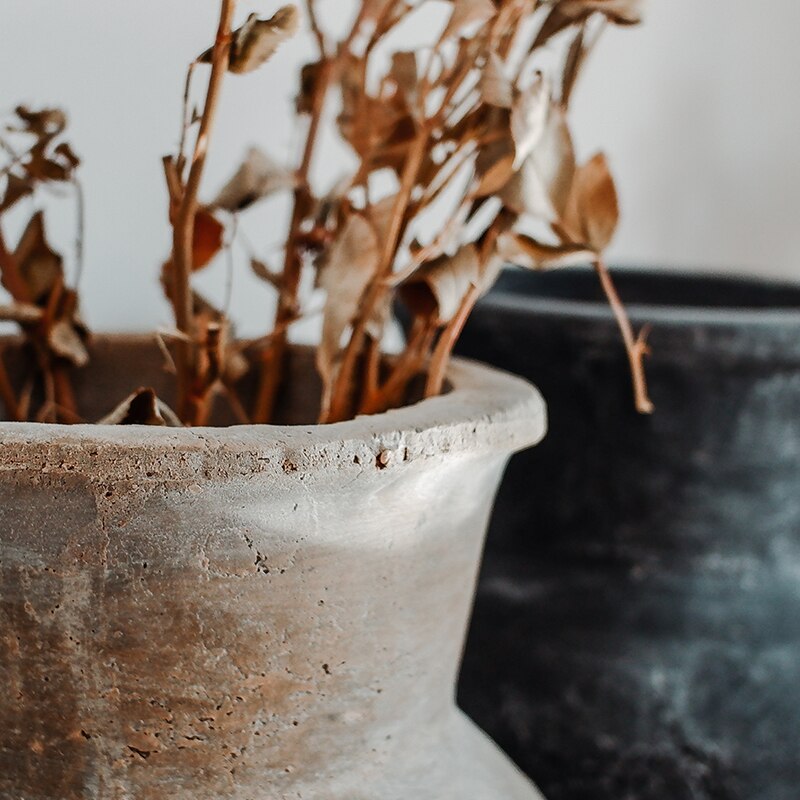 TERRACOTTA-Ceramic Flower Vase - Andrea's Home