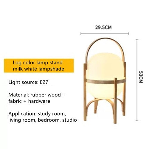 YUKI-Japanese-style Table Stand Lamp - Andrea's Home