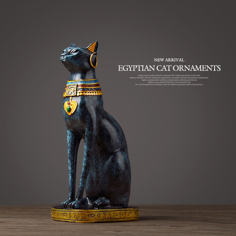 MAU-Egyptian Cat Statue - Andrea's Home