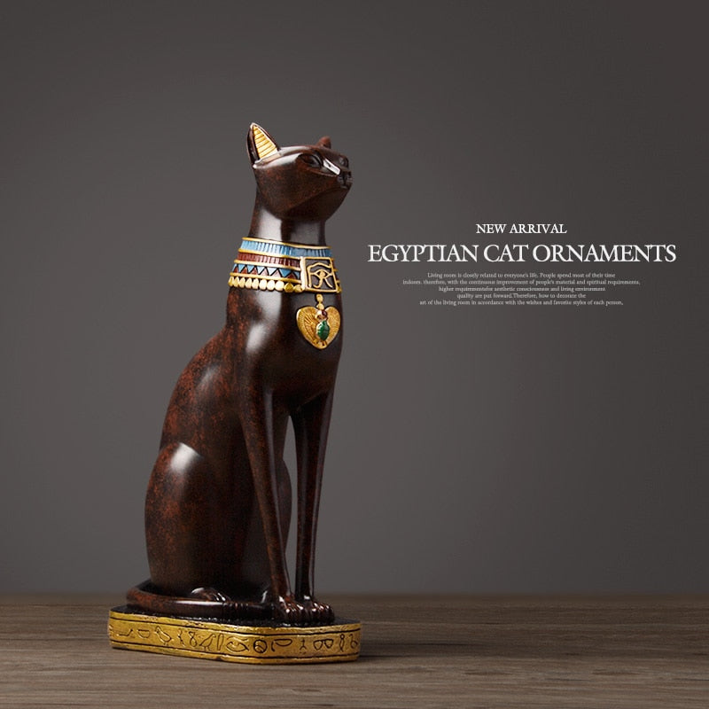 MAU-Egyptian Cat Statue - Andrea's Home