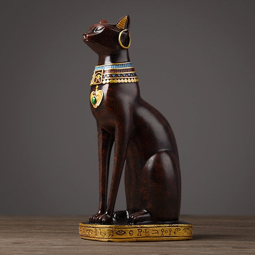 MAU-Egyptian Cat Statue - Andrea's Home