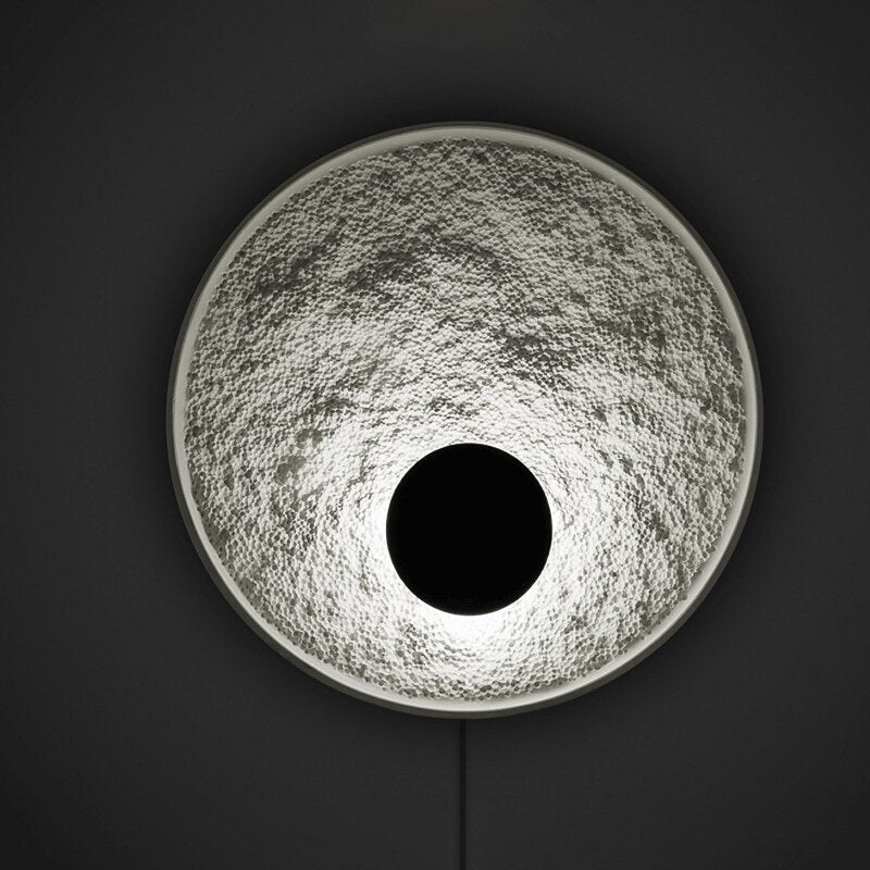 RADIANCE-Resin Art Circle Wall Lamp - Andrea's Home