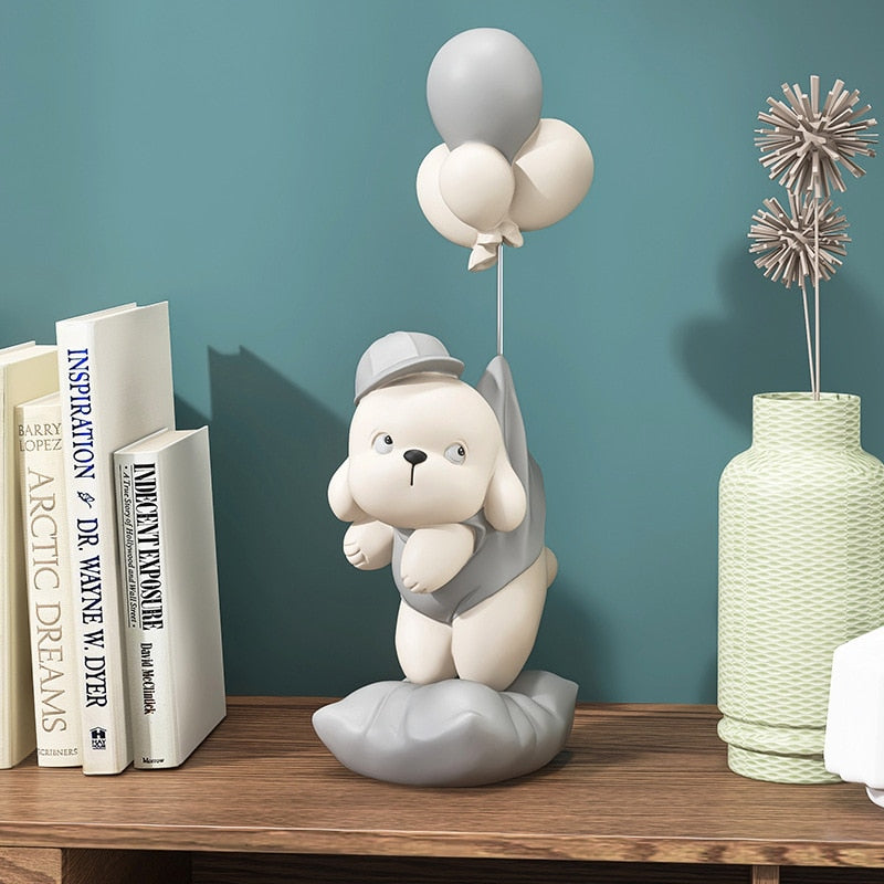 BUBBLE-Balloon Puppy Statues - Andrea's Home