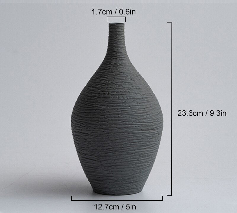 CERAMICA-Nordic Home Ceramic Vase - Andrea's Home