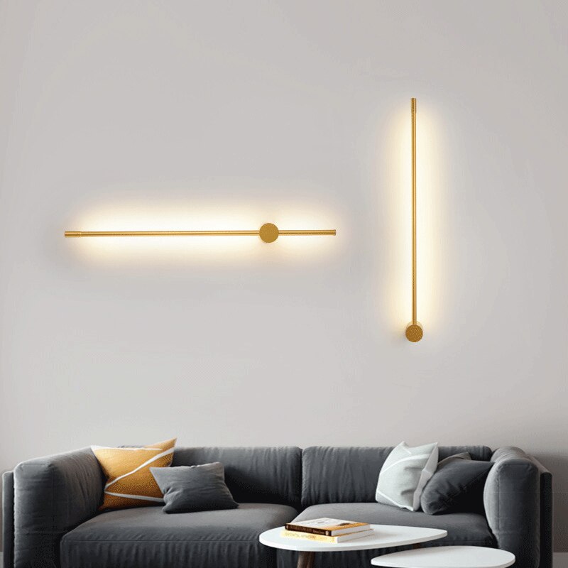 RAY-Minimalist Long Strip Modern Wall Lamp - Andrea's Home