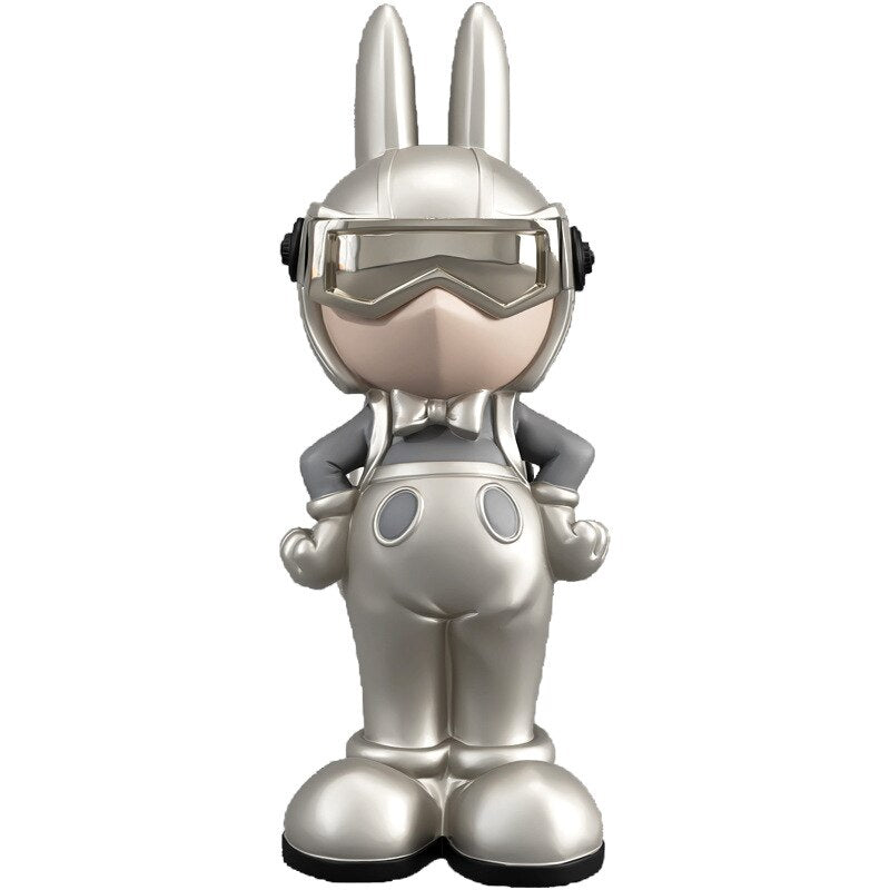 BUNNY-Rabbit Spaceman Figurine - Andrea's Home