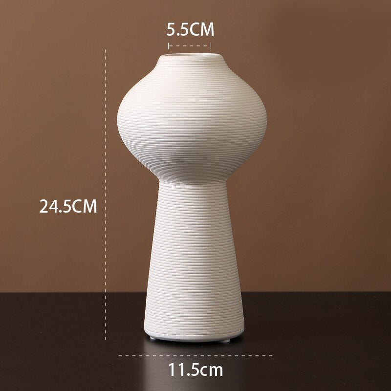 ZEN-Minimalist Ceramic Vase - Andrea's Home