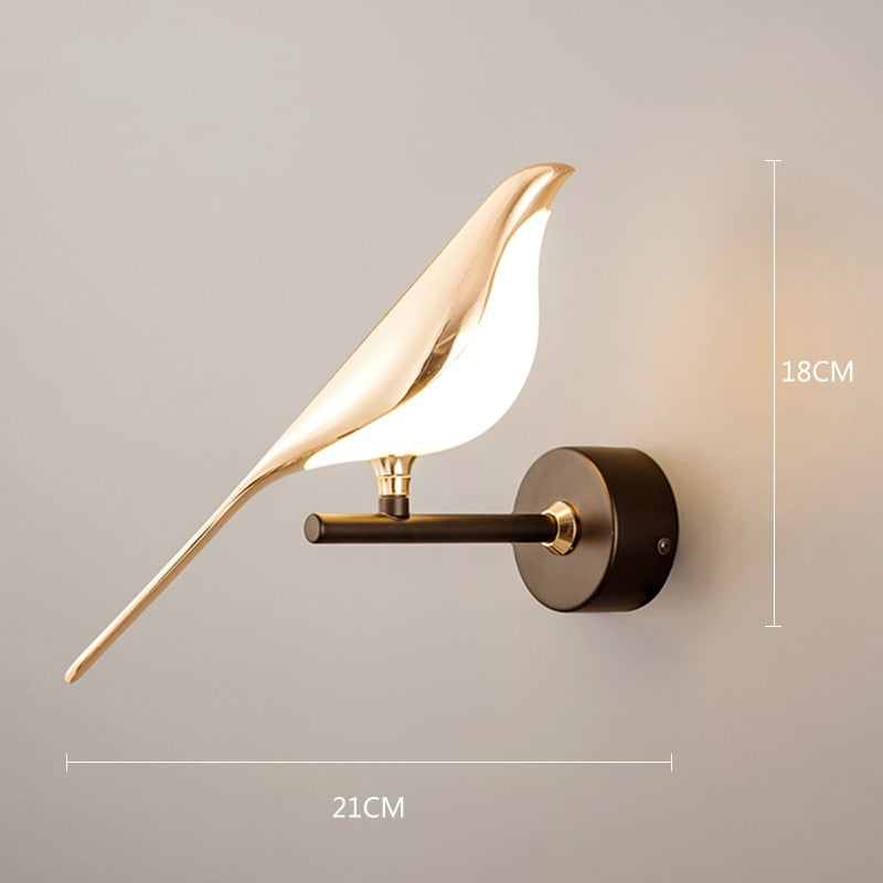 BIRDIE-Bird LED Wall Lamp - Andrea's Home