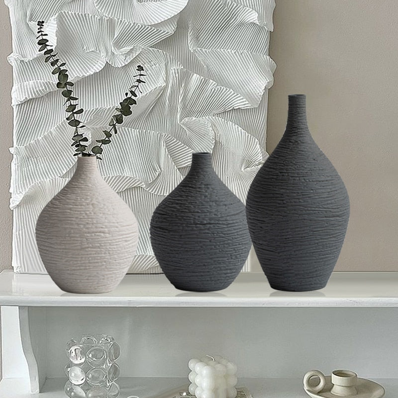 CERAMICA-Nordic Home Ceramic Vase - Andrea's Home