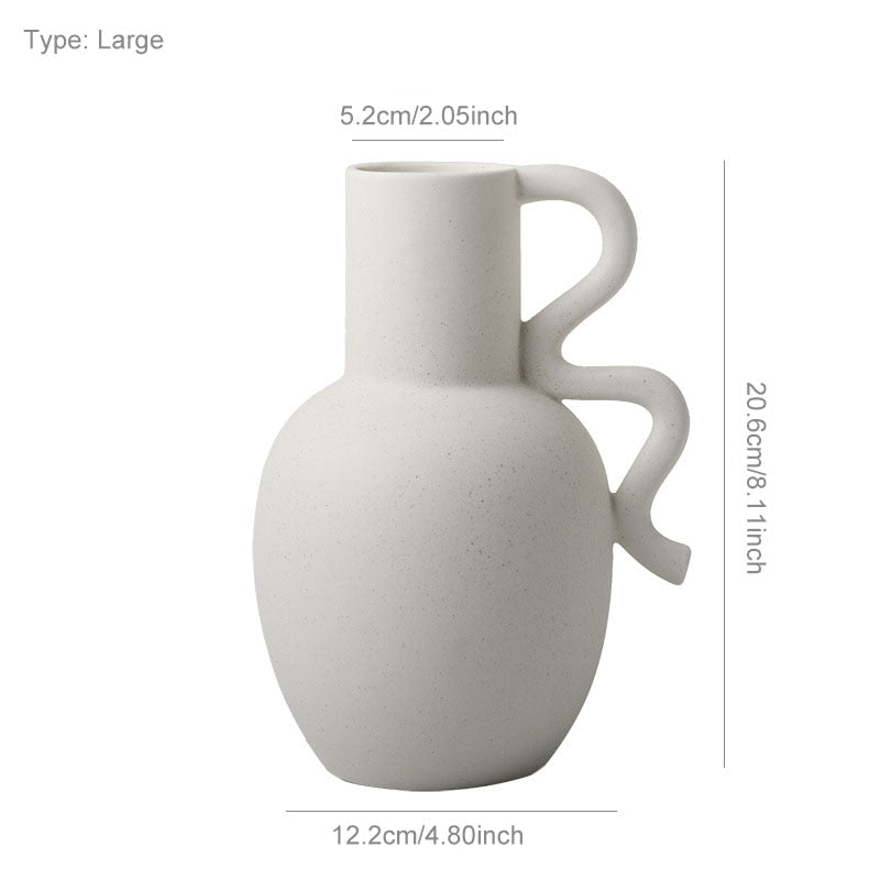 LORA-Ceramic Modern Vase - Andrea's Home