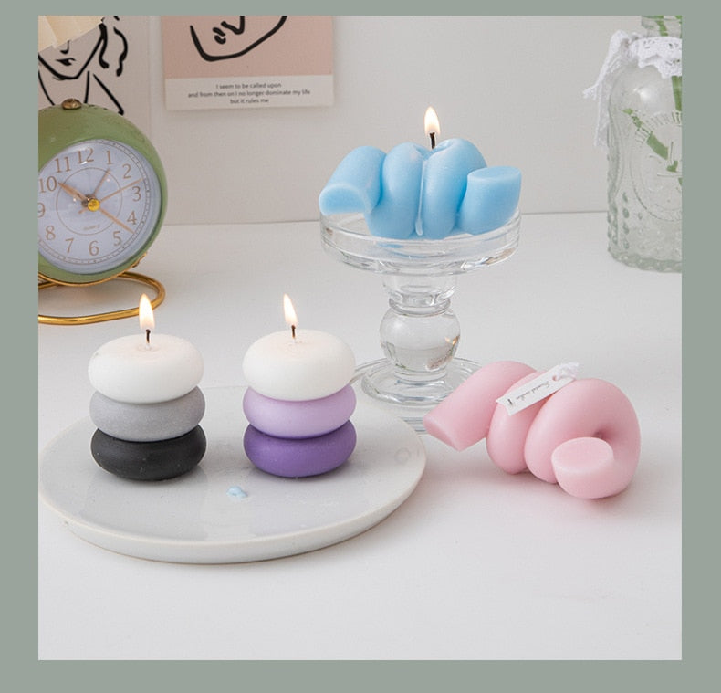 AROMA RINGS-Geometric Circle Scented Candles - Andrea's Home