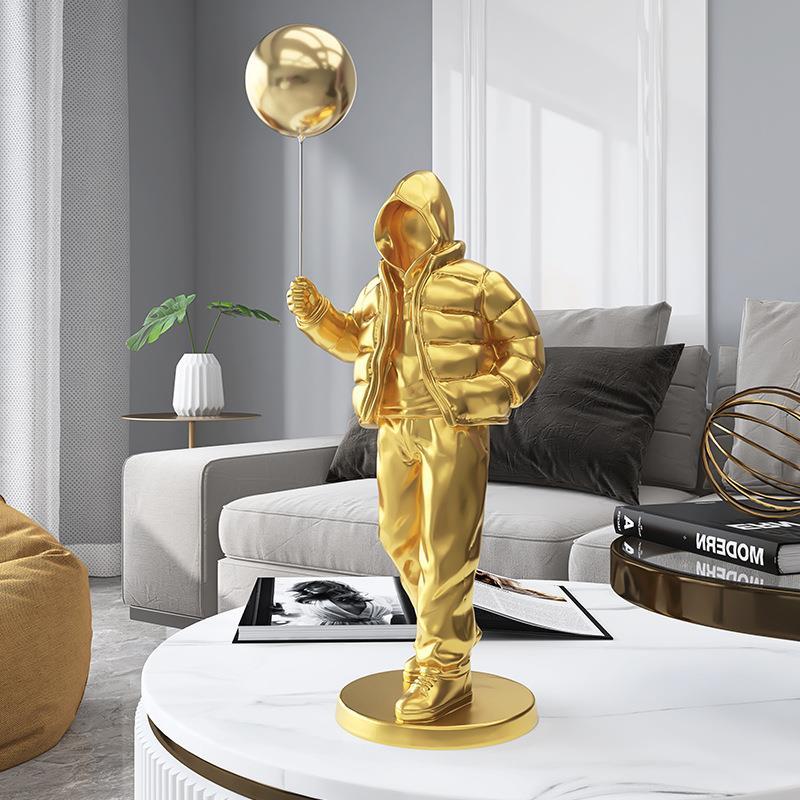 AERO-Balloon Boy Statue - Andrea's Home