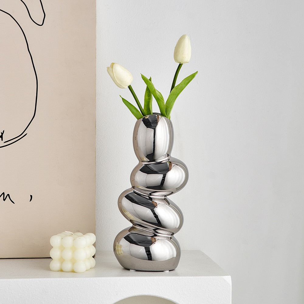 COBBLY-Nordic-Style Cobble Vase - Andrea's Home