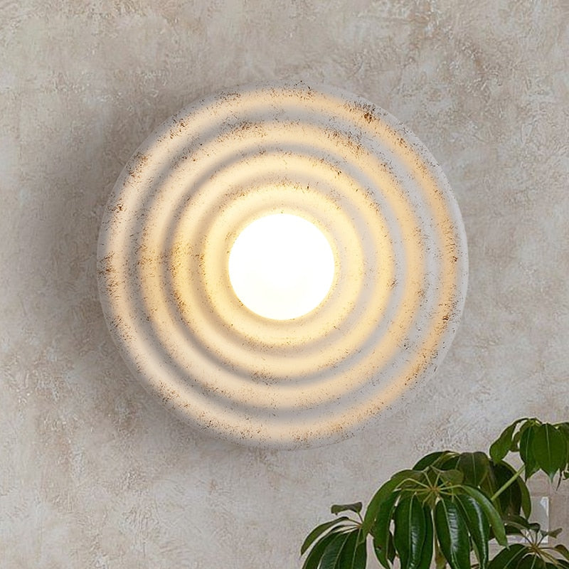 ROLL-Round Circle Wall Lamp - Andrea's Home