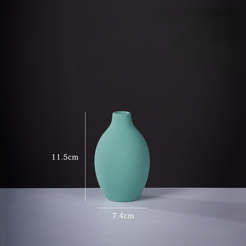 CHROMA-Colorful Small Ceramic Vases - Andrea's Home