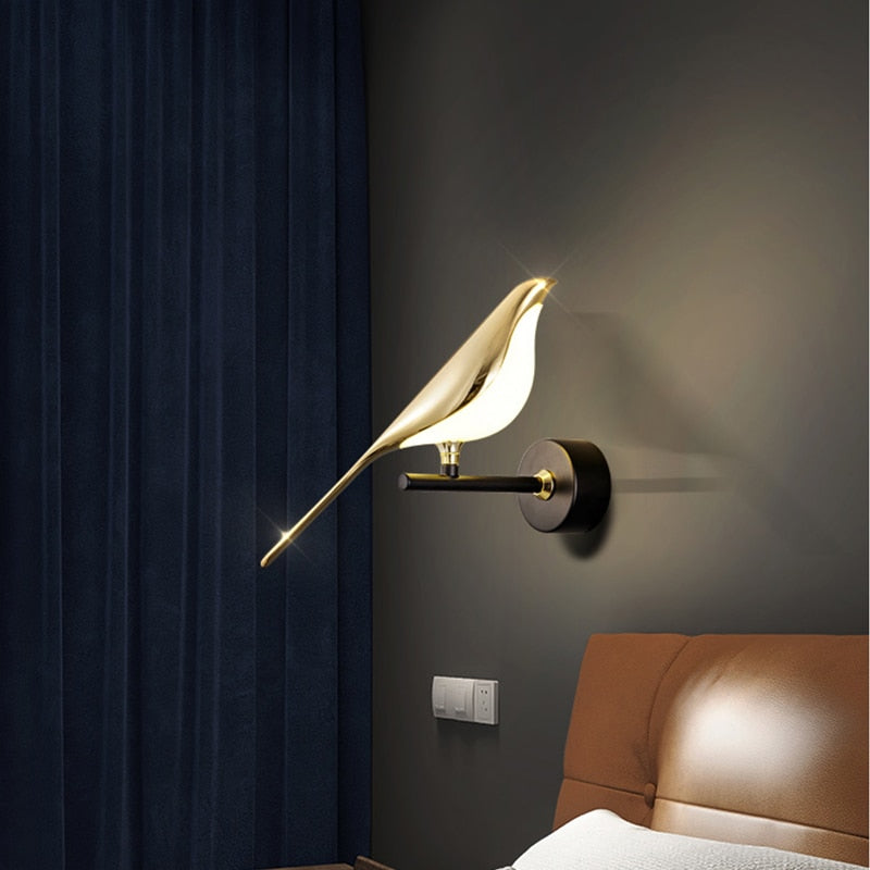 BIRDIE-Bird LED Wall Lamp - Andrea's Home