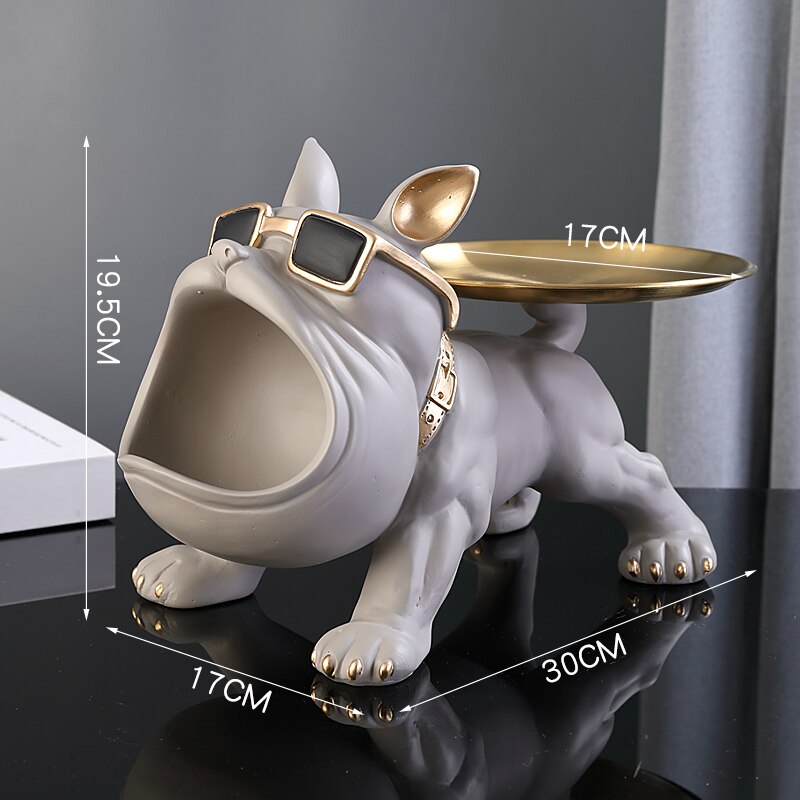 BIGGIE-Big Mouth French Bulldog Tabletop Decoration - Andrea's Home