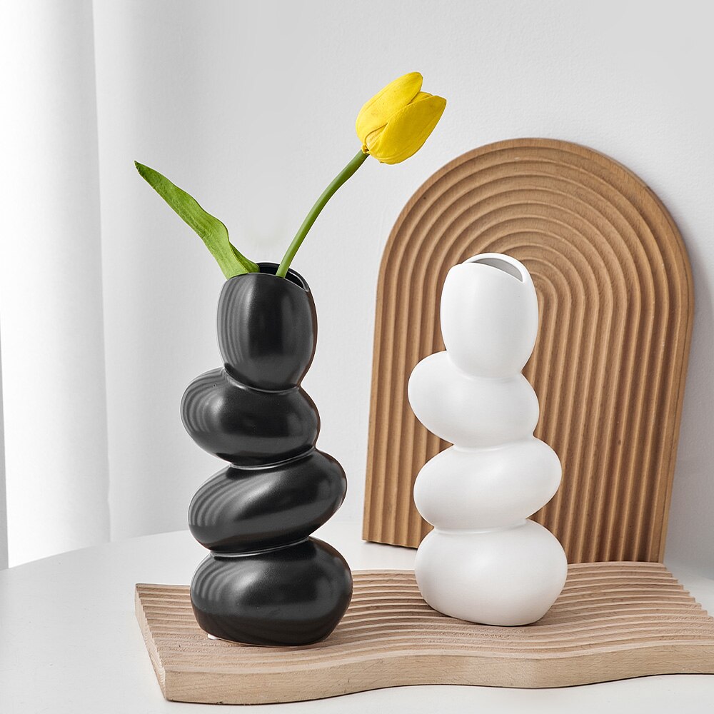 COBBLY-Nordic-Style Cobble Vase - Andrea's Home