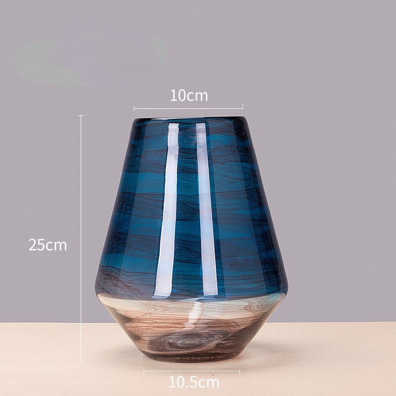 LUMINA-Ink Transparent Glass Vase & Decoration - Andrea's Home