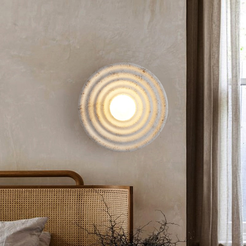 ROLL-Round Circle Wall Lamp - Andrea's Home