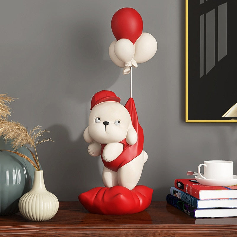 BUBBLE-Balloon Puppy Statues - Andrea's Home