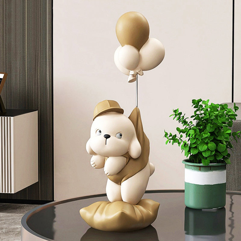 BUBBLE-Balloon Puppy Statues - Andrea's Home