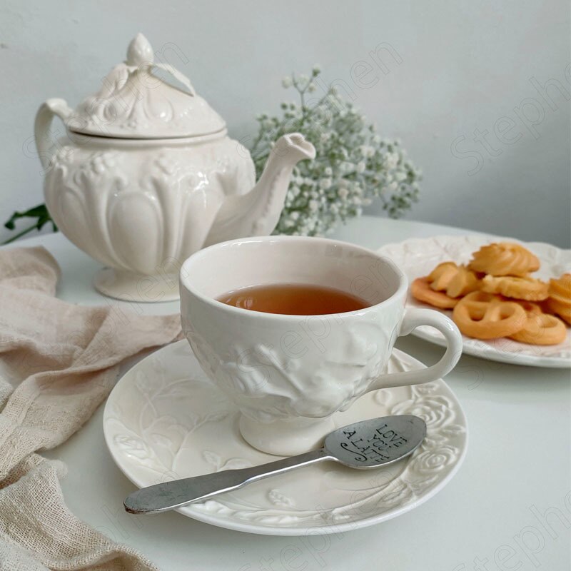 CHARME-French Ceramic Vintage Tableware Collection - Andrea's Home