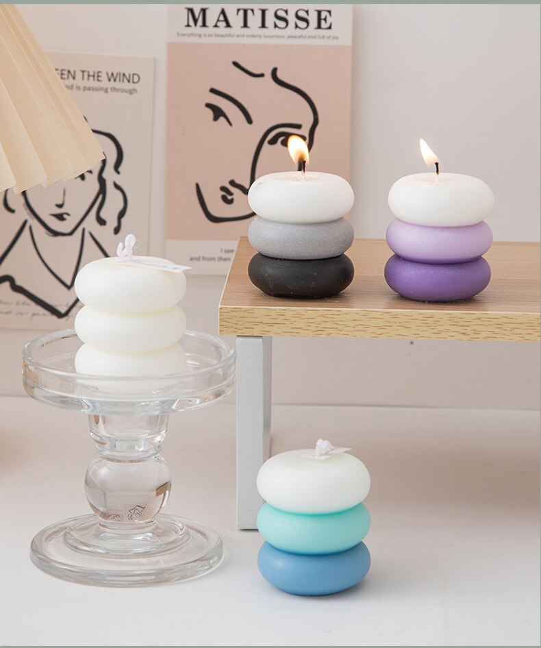 AROMA RINGS-Geometric Circle Scented Candles - Andrea's Home