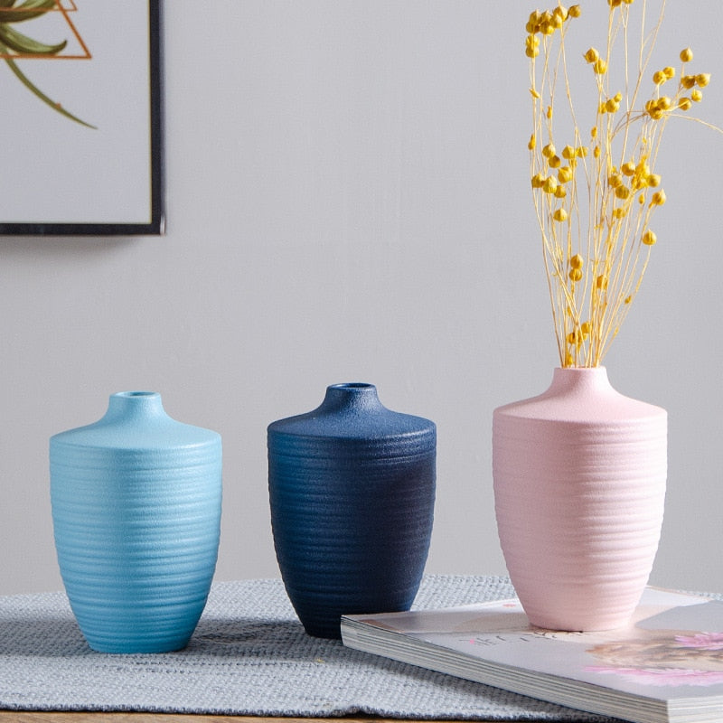 CHROMA-Colorful Small Ceramic Vases - Andrea's Home